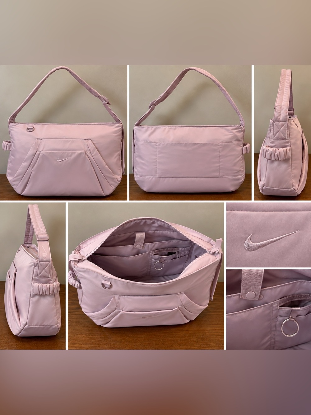 Nike Pastel Pink Shoulder Bag for Women